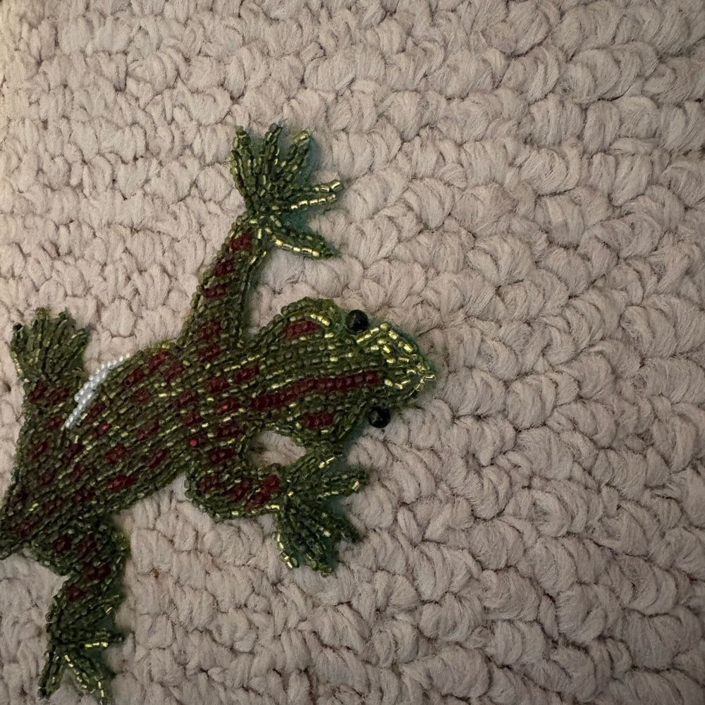Beaded Gecko Lizard Patch New - image 2
